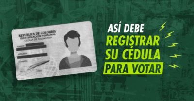 CÉDULA PARA VOTAR