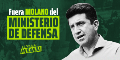 Firma contra Diego Molano