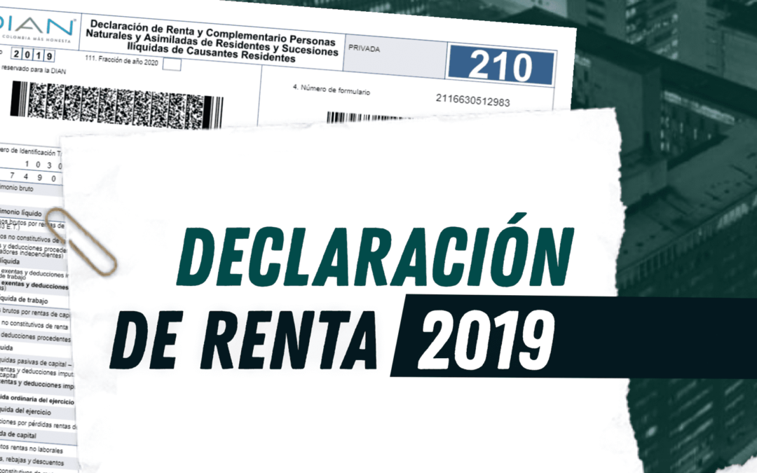Declaración de renta 2019