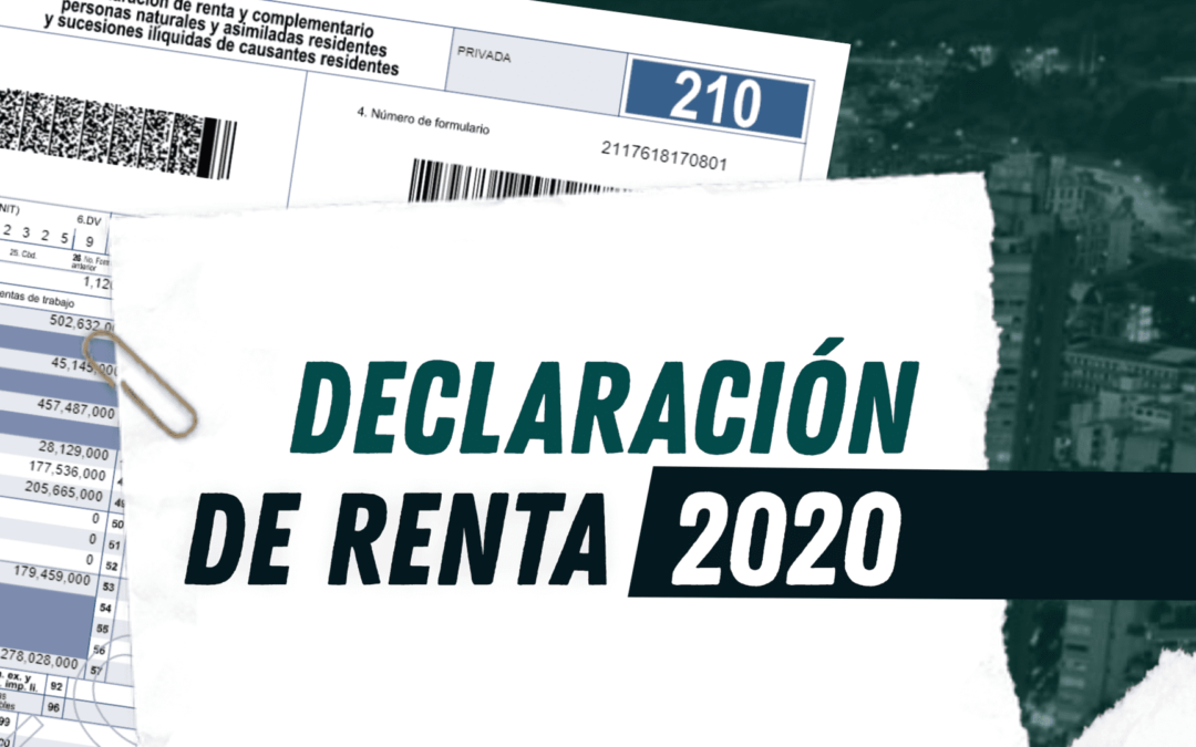 Declaración de renta 2020